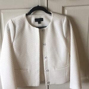 JCrew Ecru Lady Jacket